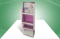 Eco - suportes de exposição amigáveis quatro do cartão do ponto de venda - prateleira para produtos do bebê de Philips
