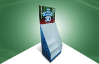 Exposição a três níveis do escaninho da descarga do cartão Eco-amigável para o cartaz 3D