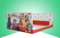 As bandejas resistentes empilháveis das bandejas da exposição do cartão/PDQ sob Disney marcam