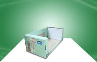 Caixa de exposição resistente do cartão da bancada das bandejas de PDQ com laminação lustrosa/Matt