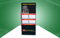 Cartão preto personalizado da louça que está livre as unidades de exposição 350gsm