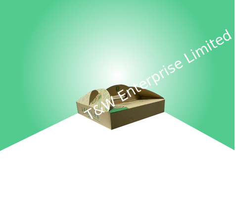 comprar Material de empacotamento de papel do produto comestível das caixas da pizza feita sob encomenda com punho online manufacture