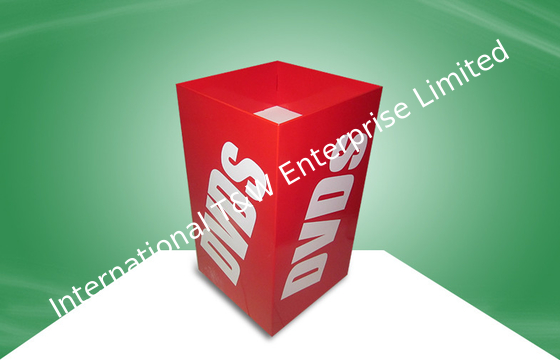 comprar Escaninhos vermelhos da coleção do cartão do jornal dos escaninhos da descarga das unidades de exposição do cartão de DVD online manufacture