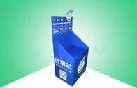Escaninhos azuis da descarga do cartão para promover o filtro de ar, fáceis - conjunto