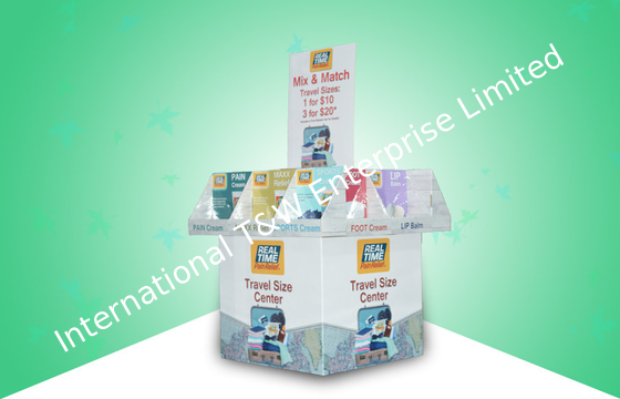 comprar Exposição da pálete do cartão da medicina do OEM/ODM com as 10 pilhas para apresentar junto artigos diferentes online manufacture