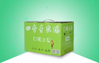 Caixas de empacotamento do papel ambiental reciclável, caixa de papel ondulada do fruto portátil