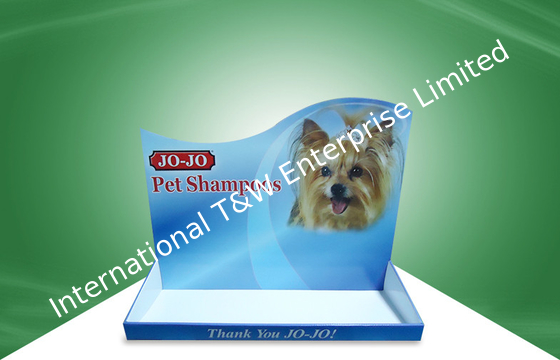 comprar Suportes de exposição do cartão da bancada da propaganda/bandeja exposição do papel para o champô do animal de estimação online manufacture