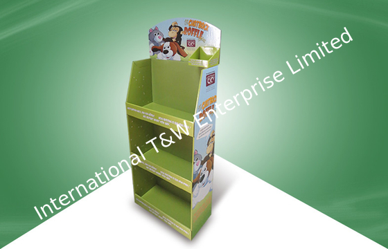 comprar Unidades de exposição eretas livres do cartão do produto do supermercado com a prateleira três online manufacture