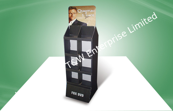 comprar Unidades de exposição eretas livres do cartão dobrável da feira profissional para o CD DVD & os livros online manufacture