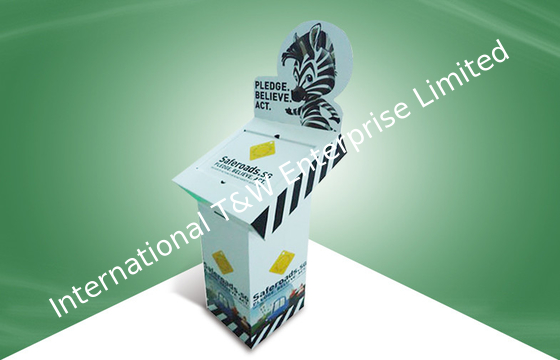 comprar Unidades de exposição eretas livres do cartão de papel original varejo com impressão deslocada de CMKY online manufacture