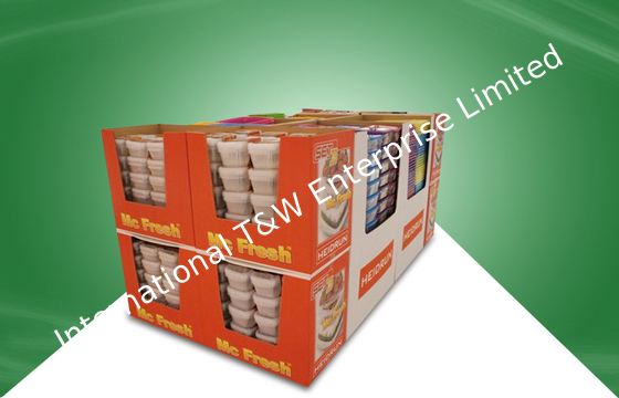 comprar Lustroso/Matt PP laminou a exposição de papel do escaninho da descarga do cartão para o alimento varejo online manufacture