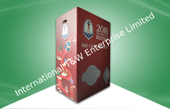 comprar Tamanhos diferentes das exposições dos escaninhos da descarga do cartão do futebol do campeonato do mundo com divisor online manufacture