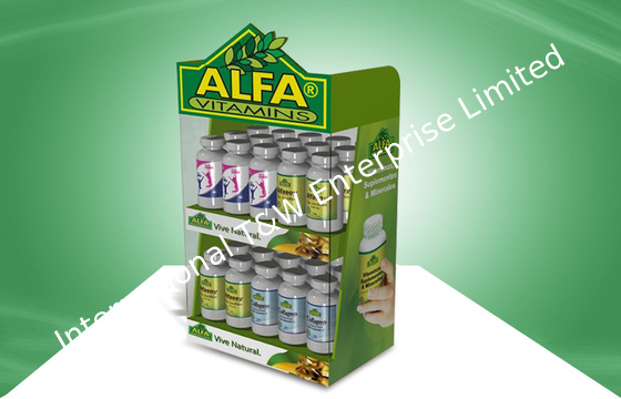 comprar A bancada verde do cartão dos produtos de Heathcare da vitamina indica o costume online manufacture