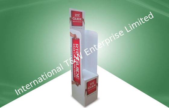 comprar Personalize unidades de exposição do cartão da promoção para livros/folheto/compartimento online manufacture
