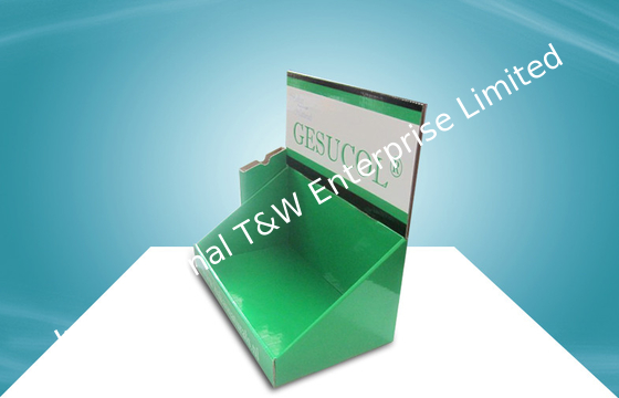comprar ODM reciclável do OEM das caixas de exposição da bancada do cartão do verde UV do revestimento online manufacture