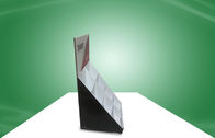 Exposições duráveis personalizadas da bancada do cartão com o suporte do folheto da impressão deslocada