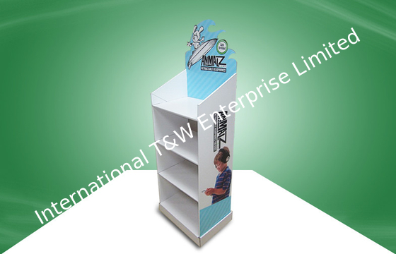 comprar suportes de exposição do cartão 4-Shelf UV/laminação de Matt para a criança que segue o móbil online manufacture