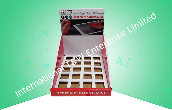 comprar Caixa de exposições do contador do cartão da aprovação do GV que vende o líquido de limpeza da tela com Insertor online manufacture