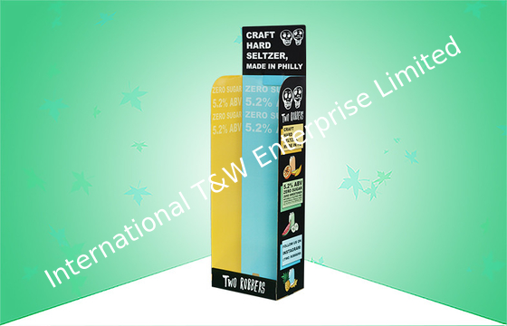 comprar Montagem fácil de grande resistência dos suportes de exposição da cerveja/do cartão posição das bebidas online manufacture