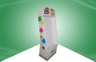Exposições personalizadas do cartão da posição, suporte de exposição do assoalho do gancho para sapatas das crianças