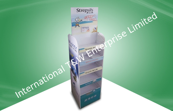 comprar Personalize unidades de exposição eretas livres do cartão, suporte de exposição dobrável da medicina reciclável online manufacture
