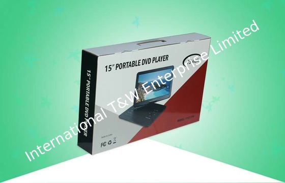 comprar O costume ondulado imprimiu o reprodutor de DVD do bloco das caixas de papel com laminação lustrosa online manufacture
