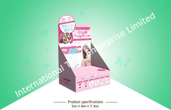 comprar Conjunto fácil do GV da caixa de exposição da bancada do barbeador de 350GSM Artpaper online manufacture