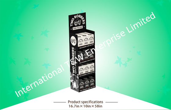 comprar Exposição resistente do cartão da posição da bebida de quatro Shlef com laminação lustrosa online manufacture