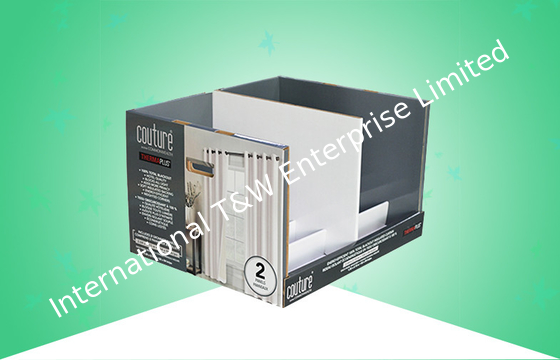 comprar Costco resistente empilha acima o cartão Tray For Selling Curtain de PDQ online manufacture