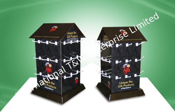comprar Exposições de giro da bancada do cartão para promover o Keyring online manufacture