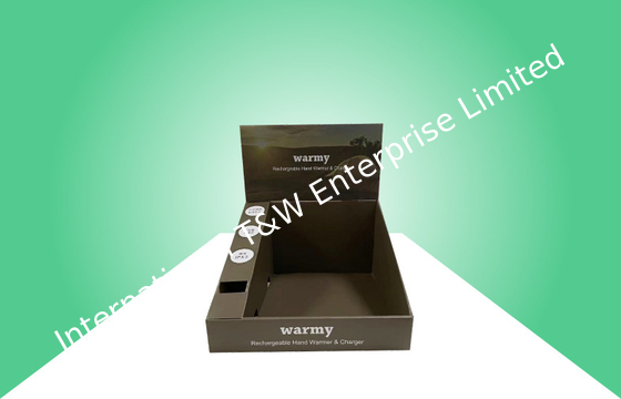 Bom preço. Carregador contrário de Matte Finish For Promoting Warmy da exposição do cartão biodegradável on-line