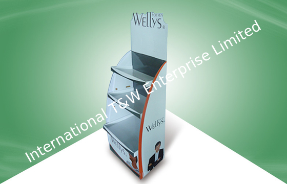 Bom preço. Exposição do cartão do PNF da prateleira ajustável do Portable para produtos do cuidado da beleza on-line