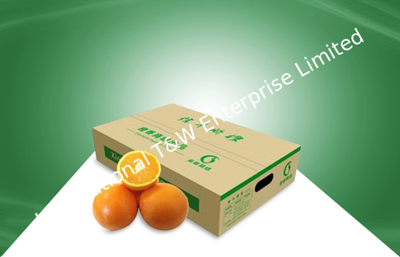 Bom preço. Eco 100% - a caixa ondulada amigável encaixota a caixa de transporte de papel para a embalagem dos frutos on-line