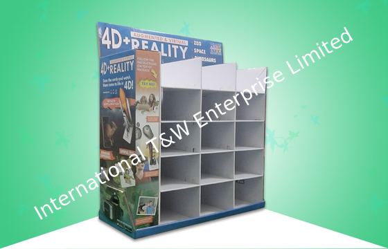 Grande espaço da exposição de 15 células da pálete do cartão de Wal-Mart 1/2 com a prateleira 5 pre - enchendo-se