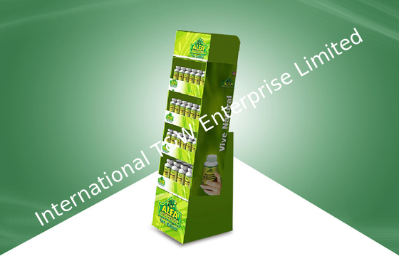 Bom preço. O cartão ereto livre de quatro prateleiras indica a impressão deslocada amigável de Eco Cmky on-line