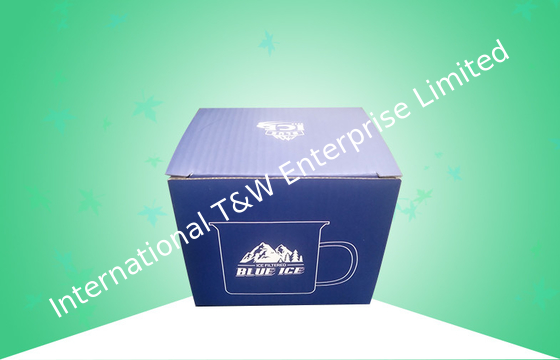 Bom preço. As caixas de empacotamento de papel da caneca imprimiram ondulado com superfície da laminação de Matt on-line
