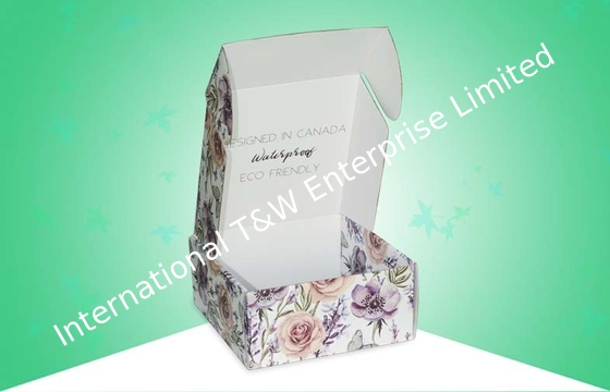 Bom preço. E flauta 350gsm CCNB Matte Finish Corrugated Paper Boxes on-line