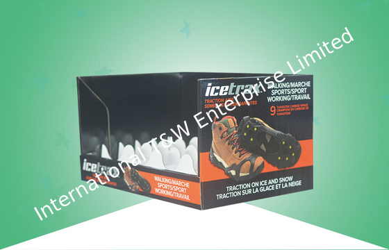 Cardboard PDQ Robust Stack-up Cardboard Trays For Fulfillment With Icegrid  Sold to Costco Store