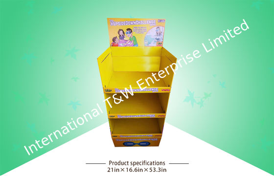 Bom preço. Expositores de papelão POP personalizados que chamam a atenção Fácil montagem Montagem livre on-line